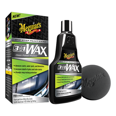 MEGUIARS - 3'ü 1 Arada Wax