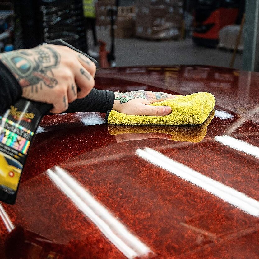 Meguiar's Supreme Shine Mikrofiber Kalın Cila Havlusu (1050GSM)