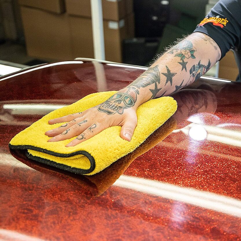 Meguiar's Supreme Shine Mikrofiber Kalın Cila Havlusu (1050GSM)