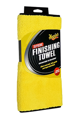 MEGUIARS - Meguiar's Supreme Shine Mikrofiber Kalın Cila Havlusu (1050GSM)