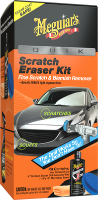 MEGUIARS - Quik Scratch Eraser Kit Hızlı Çizik Giderme Kiti